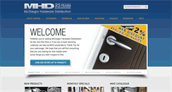 Desktop Screenshot of mcgregor-hardware.com